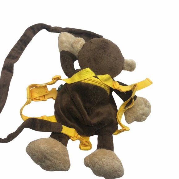 Animal Planet monkey plush backpack toddler safety harness 14" stuffed animal - Picture 4 of 6